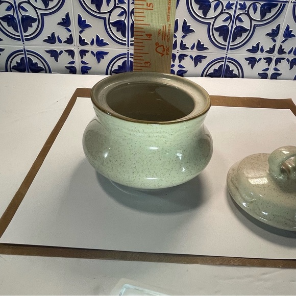 Vtg Hearthside Classics Stoneware Lidded Sugar Bowl Made in Japan - Picture 10 of 13
